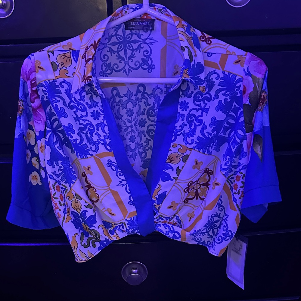 Lulumari Multicolor Floral Blouse
